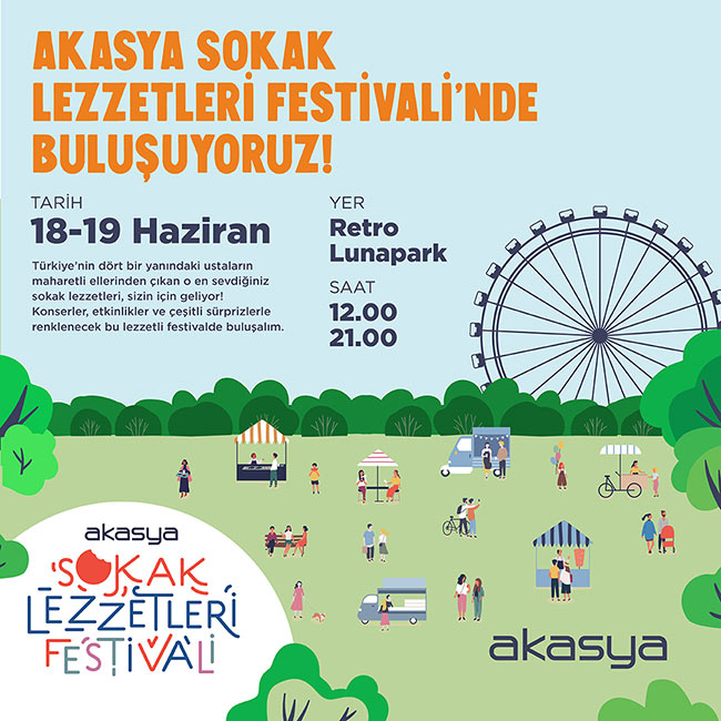 Akasya Sokak Lezzetleri Festivali Başlıyor!
