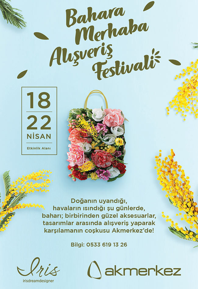 Akmerkezde Bahara Merhaba Alışveriş Festivali