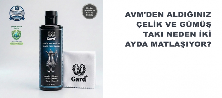 AVM'den Aldığınız Çelik ve Gümüş Takı Neden İki Ayda Matlaşıyor?