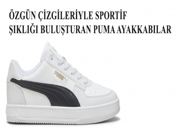 Özgün Çizgileriyle Sportif Şıklığı Buluşturan Puma Ayakkabılar