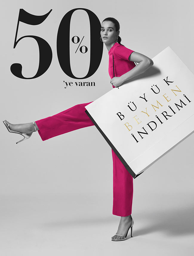 50’YE VARAN BÜYÜK BEYMEN İNDİRİMİ BAŞLADI AVM GEZGİNİ