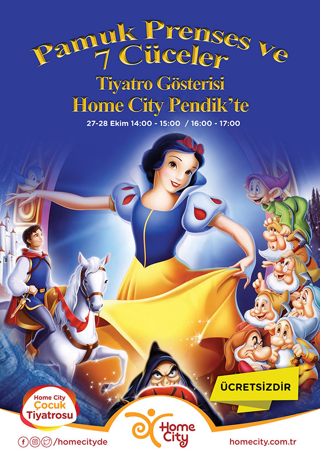 Home City Pendik Avm�den Çocuklara Özel Tiyatro Gösterileri AVM