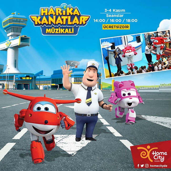 Harika Kanatlar Müzikali Home City Pendik Mobilya ve